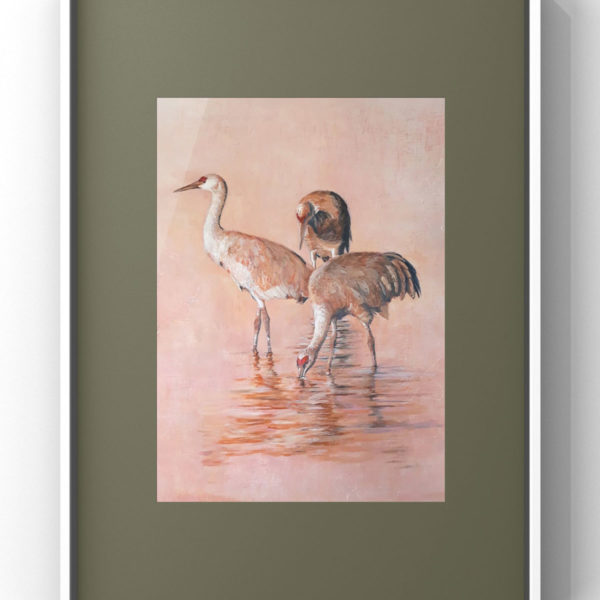 Sandhill Serenity: Limited Edition Giclée - Image 3