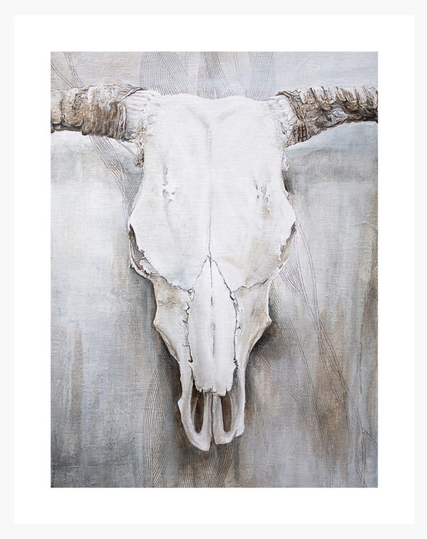 White Skull: Limited Edition Giclée